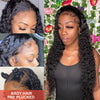 Water Wave Lace Front Wig Full Lace Front Human Hair Wigs For Black Women 30 34 Inch HD