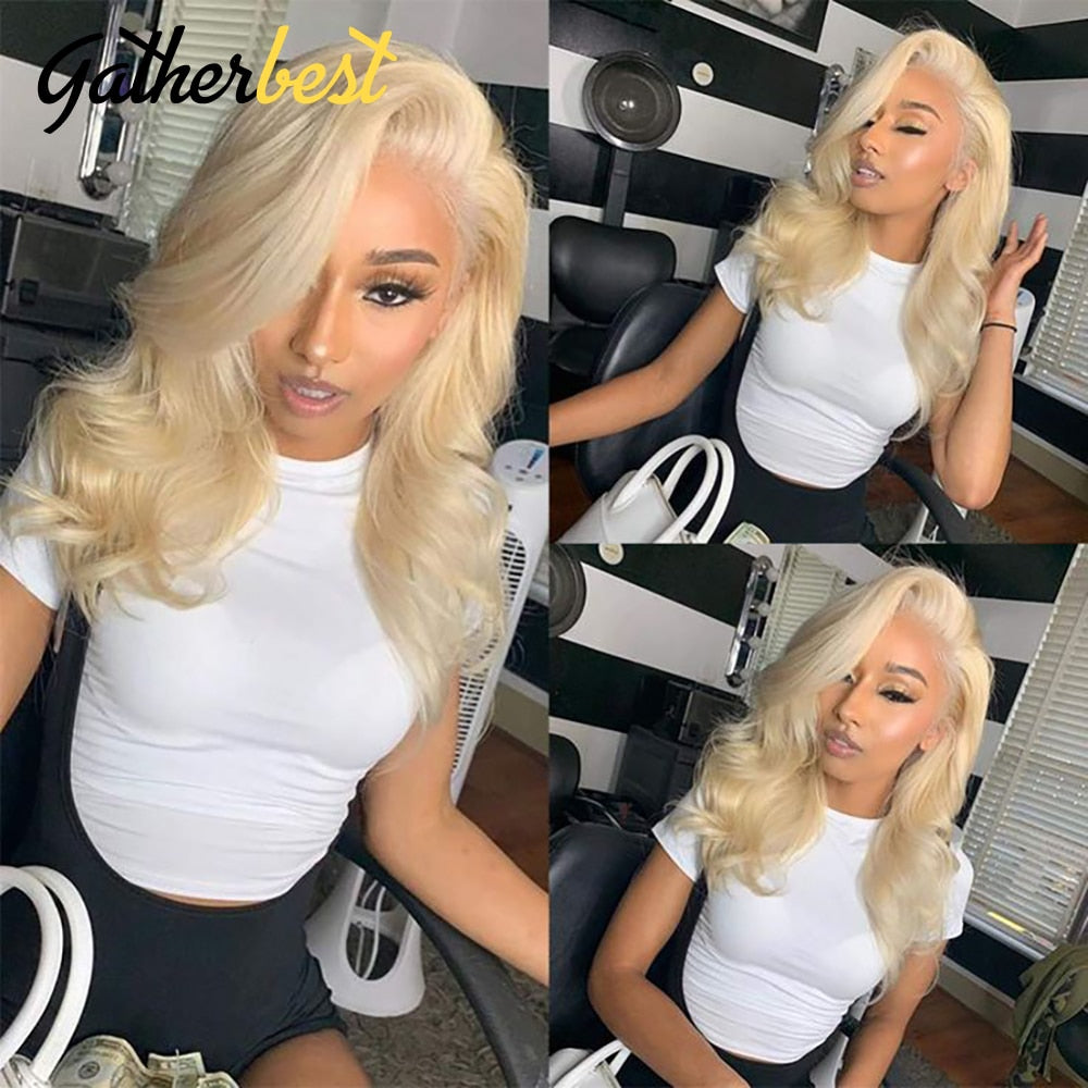 Colored Lace Frontal Wig 13x4 Lace Front Wigs For Black Women Brazilian Hair 150% Remy Wig