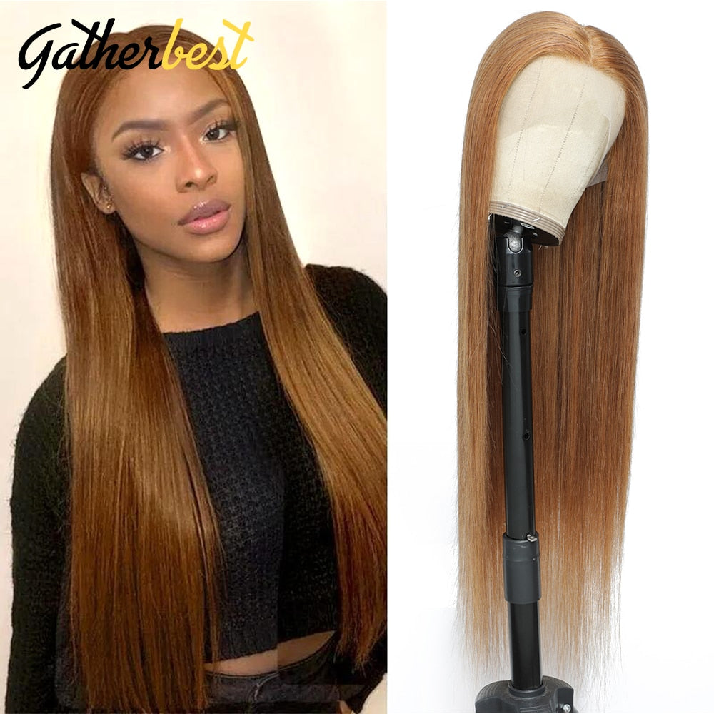 Straight Wig For Women 30 32 Inch 180% Density Straight Lace Front Wig Human Hair Natural Wig