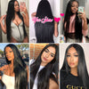 32 Inch Straight Lace Front Wig 13x4 Human Hair Wigs For Black Women