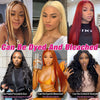 30 Inch 13x4 Straight Lace Front Wig Pre Plucked HD Transparent Lace Wigs 13x1