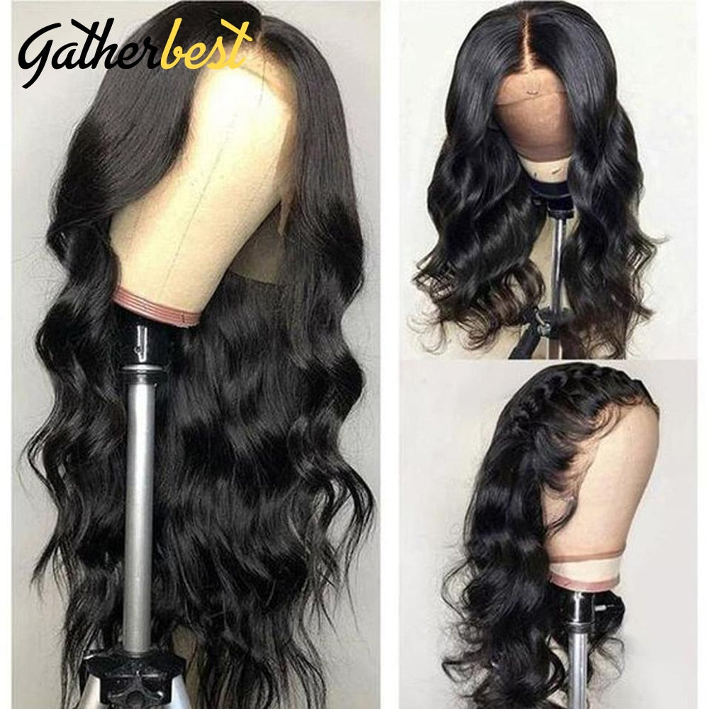 Body Wave Wig 13x4 Lace Frontal Wig Brazilian Transparent Lace Front Human Hair Wigs For Women