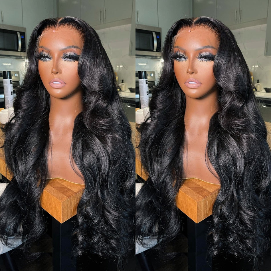 13x6 Transparent Body Wave Lace Wig Human Hair Wigs Brazilian Remy