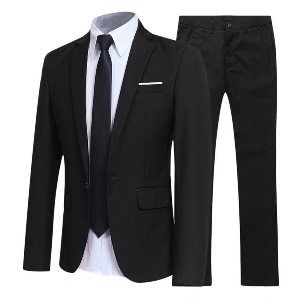 Groomsmen Suit Two-piece Men&#39;s Casual Wedding Nightclub