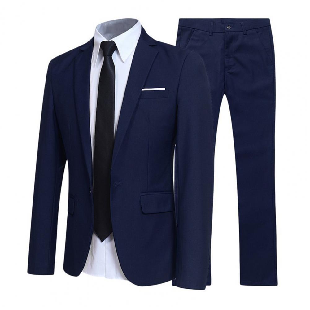 Groomsmen Suit Two-piece Men&#39;s Casual Wedding Nightclub