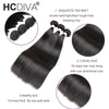 Brazilian Straight Hair Bundles 3/4 Pieces Straight Human Hair Bundles 10A 8-32 Inch Remy Human Hair