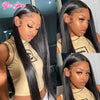 32 Inch Straight Lace Front Wig 13x4 Human Hair Wigs For Black Women