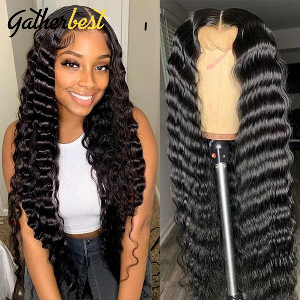 Loose Deep Wave Wig 13x4 Lace Frontal Human Hair Wigs Brazilian Unprocessed Virgin Hair Frontal Wig