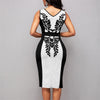 Summer New Aesthetic Printing Slim Sleeveless Dresses For Women