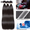 Brazilian Straight Hair Bundles 3/4 Pieces Straight Human Hair Bundles 10A 8-32 Inch Remy Human Hair