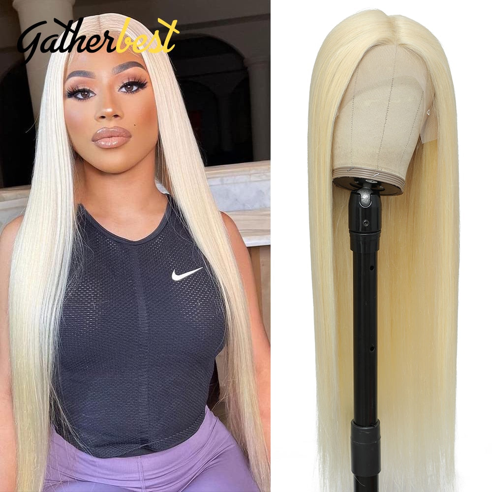 Lace Frontal Wig 13x4 Bone Straight Lace Front Wig Transparent Lace Wigs